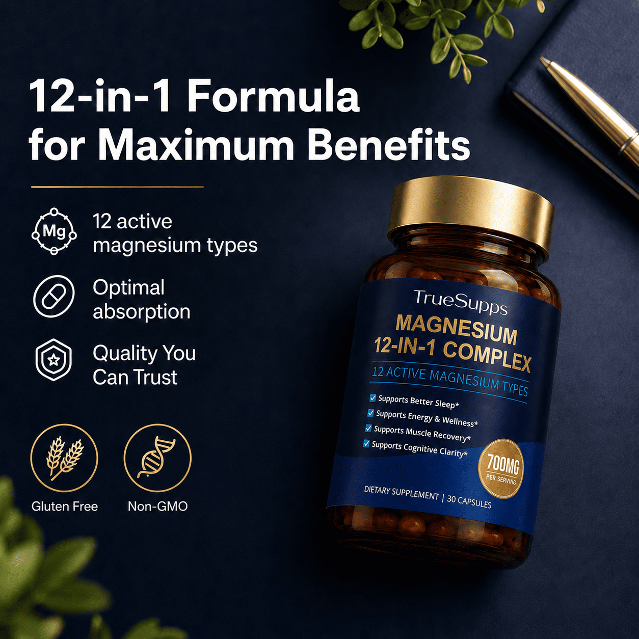 12-in-1 Magnesium Complex 700mg